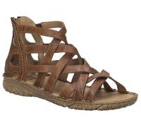 Josef Seibel Damen Sandaletten Ivy 06, Frauen Sandalen,Weite G (Normal),Sommerschuhe,Freizeitschuhe,offene Schuhe,Castagne,38 EU