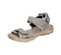 Sandale JOSEF SEIBEL "Lene 01, grau-kombi", Damen, Gr. 41, grau (grau, kombi), Obermaterial: 80% Rindsleder Leather cow. 20% Textilmaterial TEXMAT., Schuhe Sandale (83534069-41) grau, kombi