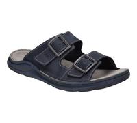 Sandale JOSEF SEIBEL "Maverick 06, jeans", Herren, Gr. 46, blau (jeans), Obermaterial: 100% Rindsleder Leather cow., Schuhe Sandale (11592145-46) jeans