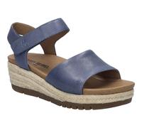 Sandale JOSEF SEIBEL "Miranda 02, shark", Damen, Gr. 40, grau (shark), Obermaterial: 100% Rindsleder Leather cow., Schuhe Sandale (98647866-40) shark