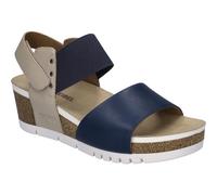 Sandale JOSEF SEIBEL "Quinn 09, ocean-kombi", Damen, Gr. 41, blau (ocean, kombi), Obermaterial: 100% Rindsleder Leather cow., Schuhe Sandale (15487521-41) ocean, kombi