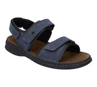 Josef Seibel Herren Sandaletten Rafe, Männer Sandalen,Weite G (Normal),Freizeitschuhe,Strandschuhe,Sommersandalen,Ocean/schwarz,43 EU