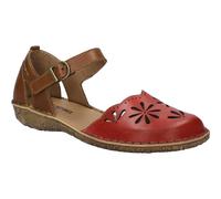 Sandale JOSEF SEIBEL "Rosalie 04, rubin-kombi", Damen, Gr. 38, rot (rubin, kombi), Obermaterial: 100% Rindsleder Leather cow., Schuhe Sandale (21167329-38) rubin, kombi