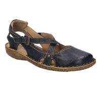 Sandale JOSEF SEIBEL "Rosalie 13, blau", Damen, Gr. 37, blau (ocean), Obermaterial: 100% Rindsleder Leather cow., Schuhe Sandale (24972038-37) ocean