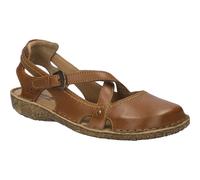 Josef Seibel Damen Sandaletten Rosalie 13, Frauen Sandalen,Weite G (Normal),Freizeitschuhe,offene Schuhe,Strandschuhe,Cognac,41 EU