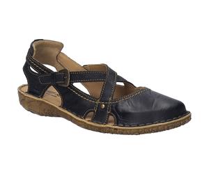 Sandale JOSEF SEIBEL "Rosalie 13, schwarz", Damen, Gr. 39, schwarz, Obermaterial: 100% Rindsleder Leather cow., Schuhe Sandale (16015403-39) schwarz