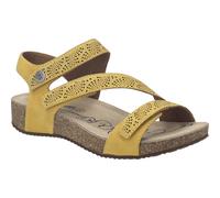 Sandale JOSEF SEIBEL "Tonga 78, amber", Damen, Gr. 36, gelb (amber), Obermaterial: 100% Rindsleder Leather cow., Schuhe Sandale (29258805-36) amber