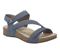 Sandale JOSEF SEIBEL "Tonga 78, indigo", Damen, Gr. 40, blau (indigo), Obermaterial: 100% Rindsleder Leather cow., Schuhe Sandale (92178900-40) indigo
