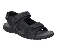 Sandale JOSEF SEIBEL "Vincent 08, schwarz", Herren, Gr. 46, schwarz, Obermaterial: 80% Rindsleder Leather cow. 20% Textilmaterial TEXMAT., Schuhe Sandale (70787204-46) schwarz