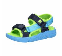 Lico Jungen Unisex Kinder Aydin V Sandalen, Blau/Marine/Lemon, 29 EU