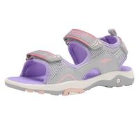 Sandale KANGAROOS "K-Leni Nova", Kinder, Gr. 39, rosa (vapor grau, frost pink), Synthetik, Textil, Schuhe Sandale (79927128-39) vapor grau, frost pink
