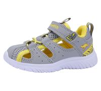 Sandale KANGAROOS "KI-ROCK LITE EV", Mädchen, Gr. 27, ultimate grau, digger, Mesh, Synthetik, Schuhe Sandale (88118628-27)