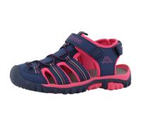 Sandale KAPPA "MITRA", Mädchen, Gr. 33, pink (navy, pink), Synthetik, Schuhe Sandale (23451950-33) navy, pink