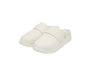 Sandale KARL KANI "Karl Kani Samo Slipper", Damen, Gr. 39, beige, Leder, Schuhe Sandale (47055235-39) beige