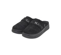 Sandale KARL KANI "Karl Kani Samo Slipper", Damen, Gr. 40, schwarz, Leder, unifarben, Schuhe Sandale (19856021-40) schwarz