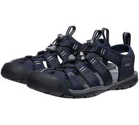 KEEN Herren Trekkingsandale CLEARWATER CNX M-SKY CAPTAIN/BLACK (1027407) 44 Grau