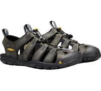 Keen Herren Clearwater Cnx Leather Sandalen,Grau (Magnet/Black), 44 EU
