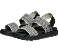 Sandale KEEN "ELLE BACKSTRAP", Damen, Gr. 40, schwarz-weiß (schwarz, star weiß), Synthetik, Schuhe Sandale (43940362-40) schwarz, star weiß