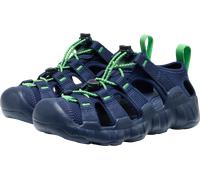 Sandale KEEN "HYPERPORT H2", Jungen, Gr. 37, naval academy, vibrant grün, Synthetik, Schuhe Sandale, waschbar und schnell trocknend (38182821-37) naval academy, vibrant grün