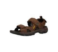 Sandale KEEN "Keen Sandalen Leder/Textil", Herren, Gr. 45, braun (bison braun), Leder, Textil, Schuhe Sandale (79680355-45) bison braun