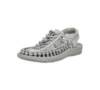 Sandale KEEN "Keen Wanderschuhe Textil", Herren, Gr. 38, silber (silber, grau), Textil, Schuhe Sandale (55145208-38) silber, grau