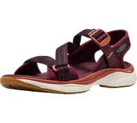 Sandale KEEN "LEIKI OT SANDAL", Damen, Gr. 37, rot (fig, burnt brick), Synthetik, Schuhe Sandale, waschbar,stoßdämpfend und atmungsaktiv (21803345-37) fig, burnt brick