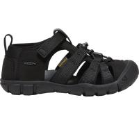 Sandale KEEN "SEACAMP II CNX", Mädchen, Gr. 26, schwarz (schwarz, grau), Synthetik, Schuhe Sandale (10992251-26) schwarz, grau