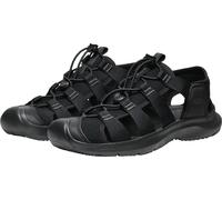 Sandale KEEN "SEANIK H2", Herren, Gr. 43, schwarz (schwarz, magnet), Synthetik, Schuhe Sandale (39061521-43) schwarz, magnet