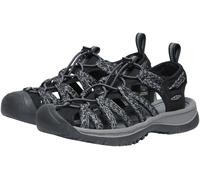 Keen - Women Whisper - Sandalen, Gr. 37 US 6.5, schwarz (Black/SteelGrey)