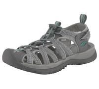 Sandale KEEN "WHISPER", Damen, Gr. 42, bunt (hellgrau, grün), Synthetik, Schuhe Sandale (28701310-42) hellgrau, grün