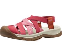 Sandale KEEN "WHISPER LATTICE", Damen, Gr. 41, rosa (garnet, burnt brick), Textil, Schuhe Sandale, waschbar und stoßdämpfend (44306131-41) garnet, burnt brick