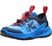 Sandale KEEN "ZIONIC ADV SANDAL", Mädchen, Gr. 28, precious blau, racing rot, Textil, Schuhe Sandale, sehr leichte Outdoorsandale (79747001-28) precious blau, racing rot