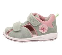 Superfit Mädchen Boomerang Sandale, Hellgrün Rosa 7500, 24 EU