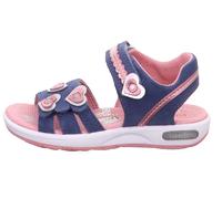 Sandale Leder \ EMILY BLAU/ROSA - Gr. - 35