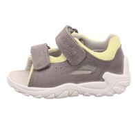 Sandale Leder \ FLOW GRAU/GELB - Gr. - 25