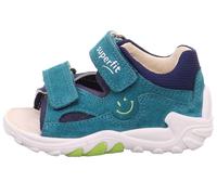 superfit Kinder Sandale FLOW Unisex 21 Grün/Blau