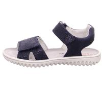 Sandale Leder \ SPARKLE BLAU - Gr. - 29