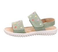 Sandale Leder \ SPARKLE HELLGRÜN - Gr. - 29