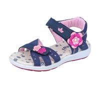 Sandale LICO "Sandale Cassandra V", Mädchen, Gr. 25, blau, Leder, Schuhe Sandale (84653011-25) blau