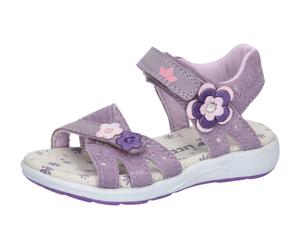 Sandale LICO "Sandale Cassandra V", Mädchen, Gr. 27, lila, Leder, Schuhe Sandale (71975720-27) lila