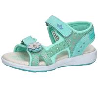 Sandale LICO "Sandale Rinara V", Mädchen, Gr. 27, grün, Leder, Schuhe Sandale (75776638-27)