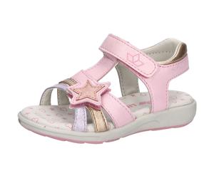 Sandale LICO "Sandale Rinara V", Mädchen, Gr. 32, rosa, Leder, Schuhe Sandale (15816328-32) rosa