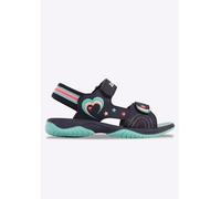 Sandale LOTTO, Gr. 26, navy, aqua, Synthetik, mehrfarbig, sportlich, Schuhe, - mit weicher EVA Innensohle (42018668-26) navy, aqua