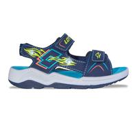 Sandale LOTTO, Mädchen, Gr. 33, navy, aqua, Synthetik, mehrfarbig, Schuhe Sandale, - mit leuchtenden LEDs im Obermaterial (10008127-33) navy, aqua