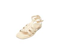 Sandale MARC O'POLO "aus edlem Rindleder", Damen, Gr. 41, beige (m197), Obermaterial: 100% Leder (Rind), unifarben, Schuhe Sandale (83012332-41) m197
