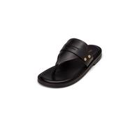 Sandale MARC O'POLO "aus hochwertigem Rindleder", Damen, Gr. 40, schwarz, Obermaterial: 100% Leder, unifarben, Schuhe Sandale (30092227-40) schwarz