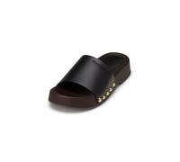 Sandale MARC O'POLO "aus hochwertigem Rindleder", Damen, Gr. 41, schwarz, Obermaterial: 100% Leder, unifarben, Schuhe Sandale (29321616-41) schwarz