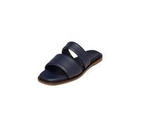 Sandale MARC O'POLO "aus softem Ziegenleder", Damen, Gr. 38, blau (true navy), Obermaterial: 100% Leder, unifarben, Schuhe Sandale (33167416-38) true navy
