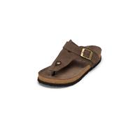 Sandale MARC O'POLO "aus weichem Veloursleder", Damen, Gr. 36, braun (faded braun), Obermaterial: 100% Leder, unifarben, Schuhe Sandale (88939156-36) faded braun