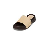 Sandale MARC O'POLO "aus weichem Veloursleder", Damen, Gr. 41, dusty sand, Obermaterial: 100% Leder, unifarben, Schuhe Sandale (93415843-41) dusty sand